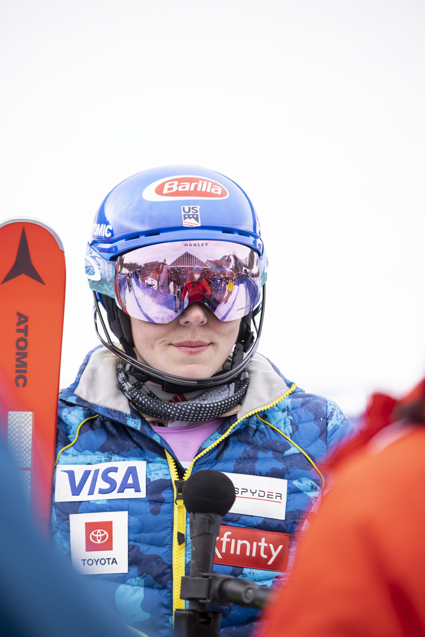 Mikaela Shiffrin at the start