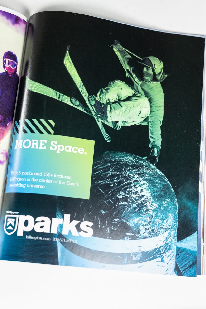 'MORE Space.' — Killington MORE campaign, terrain parks
