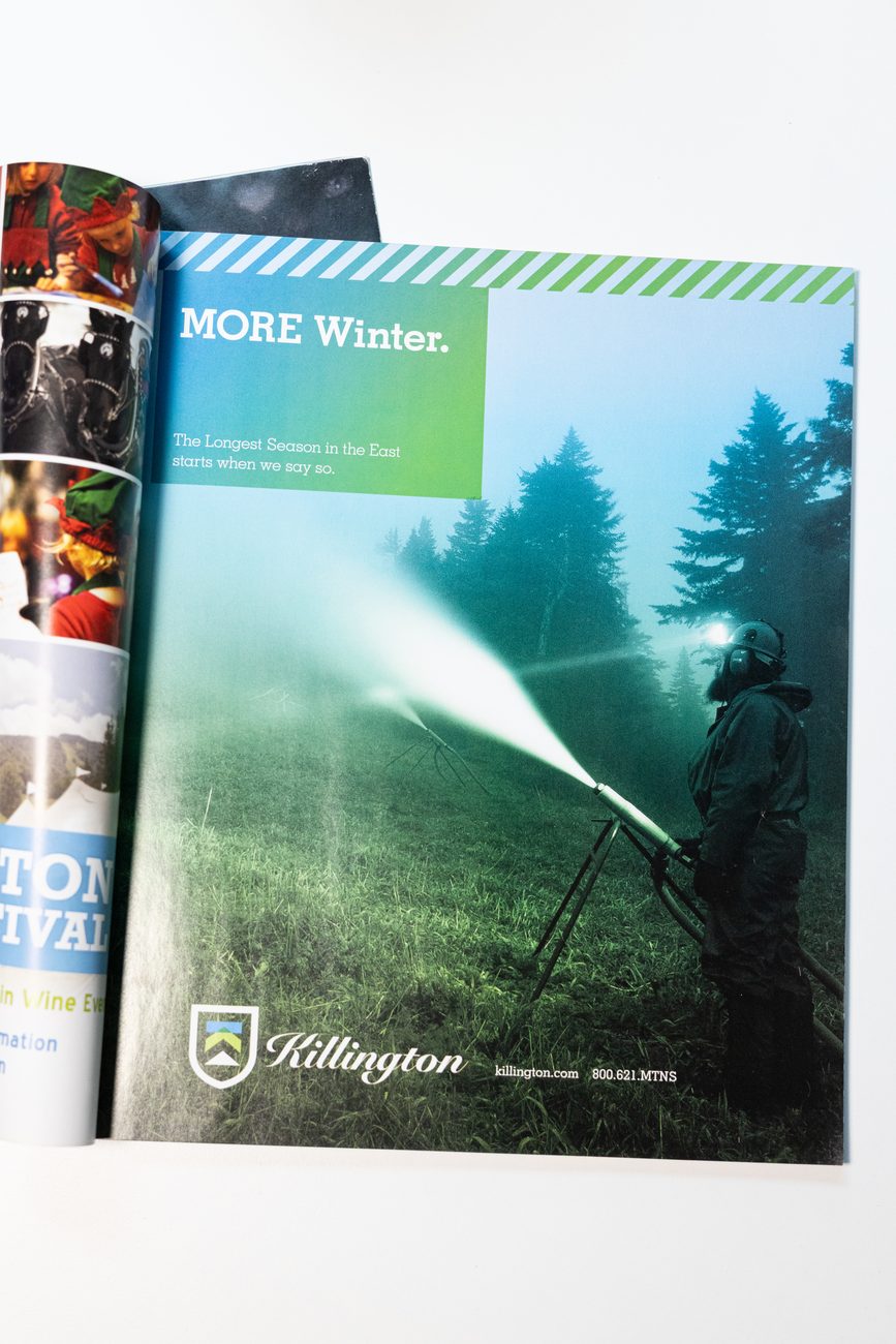 'MORE Winter.' — Killington MORE campaign, longest season in the East