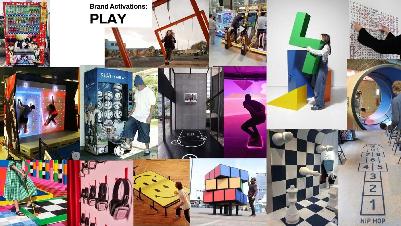 Brand activation concept — play